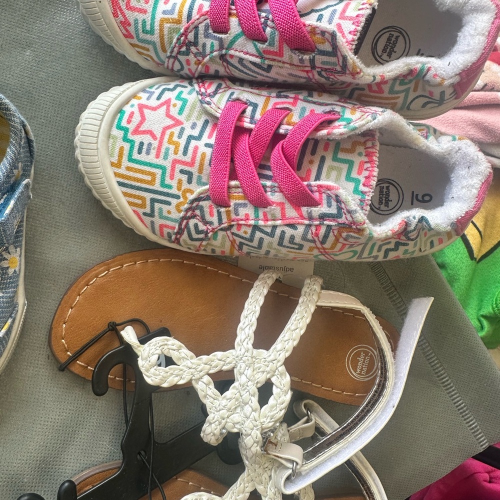 Size 9 girl toddler shoe bundle